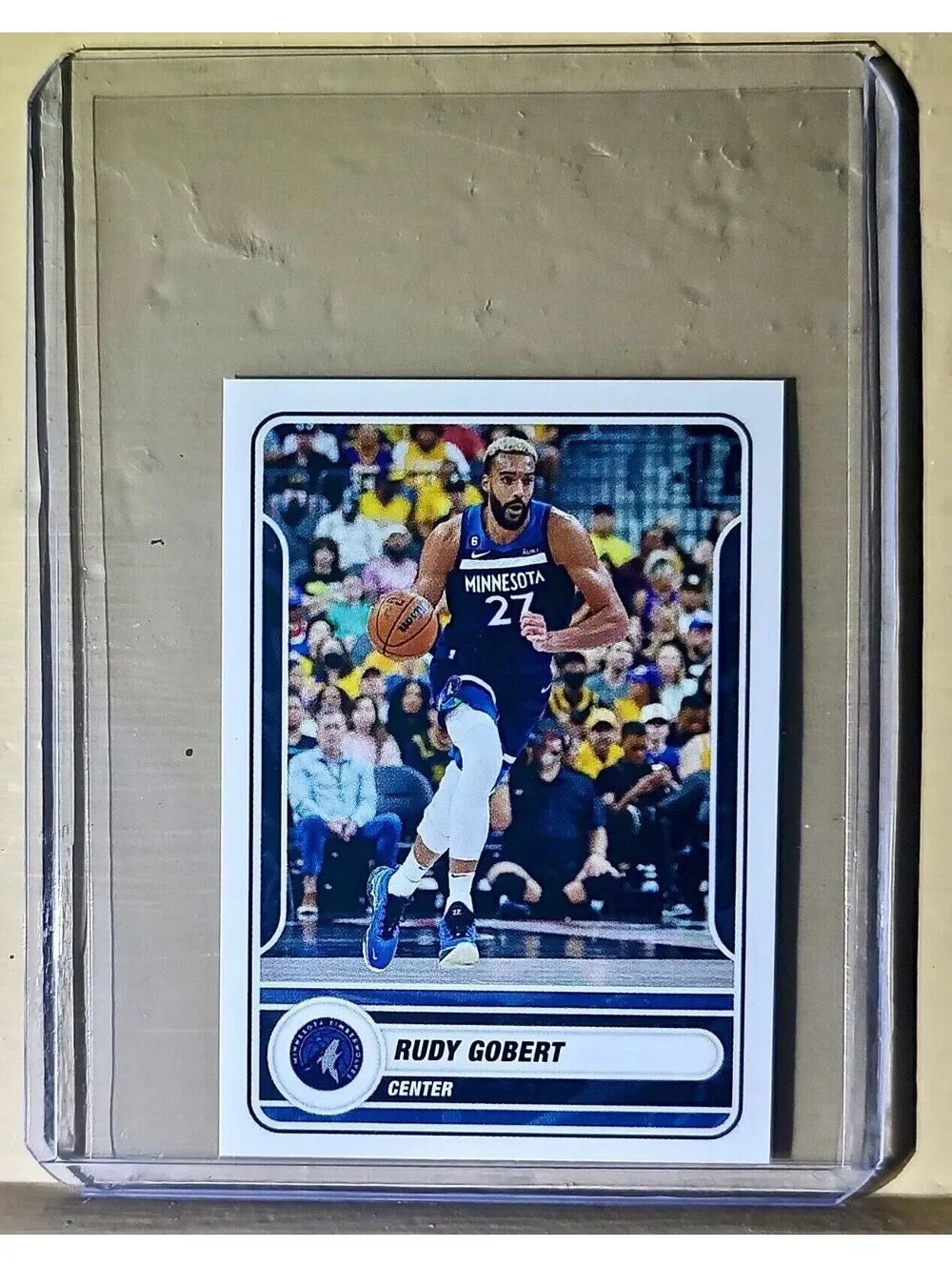 2023-24 Rudy Gobert Panini NBA Basketball #391 Sticker Minnesota Timberwolves